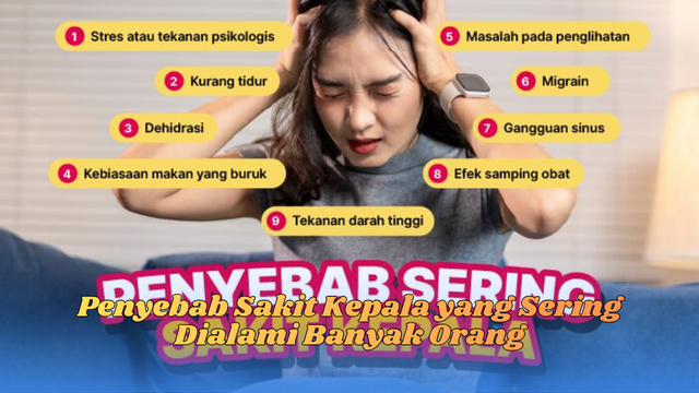 Penyebab Sakit Kepala